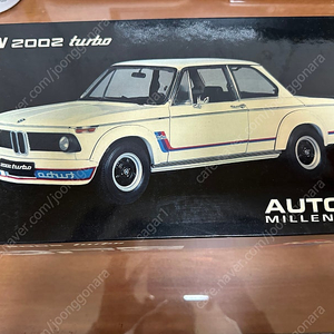 1:18 오토아트 bmw 2002 터보 팝니다