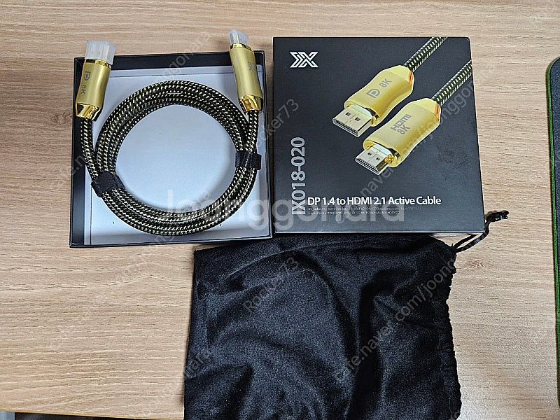 dp1.4 to hdmi2.1 케이블 1.5m--0