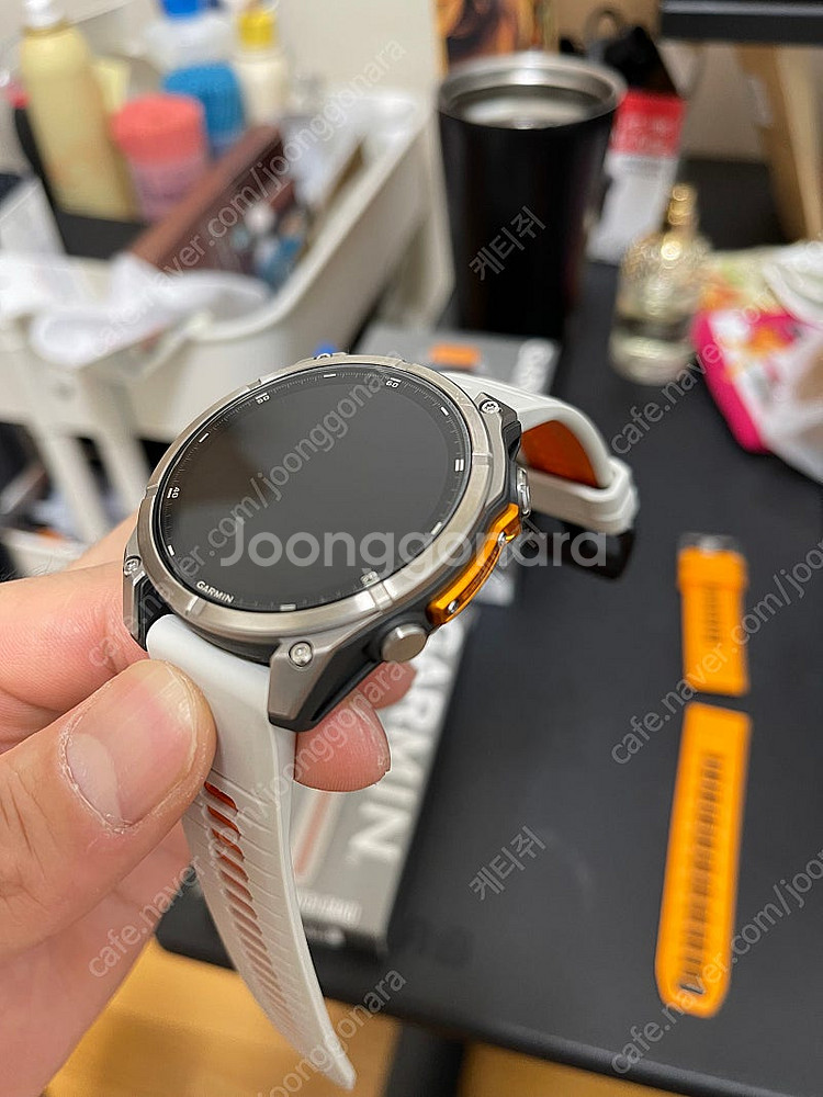 가민 피닉스8 아몰레드 티타늄 47mm--2