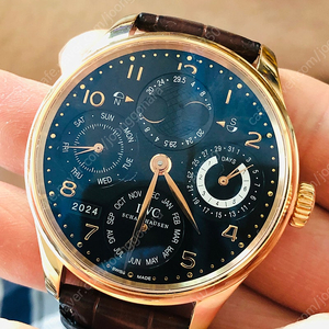 iwc ppc 퍼페추얼캘린더 44mm 금통시계