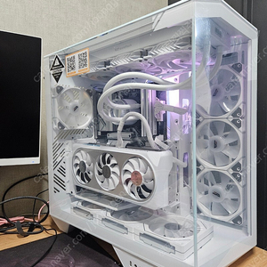 7800x3d rtx4070super 화이트 본체 데스크탑 풀사양