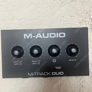 M AUDIO M-TRACK DUO 판매합니다 (풀박스)