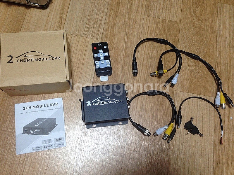 차량용 2CH 2채널 모바일 Mobile DVR 블랙박...--0