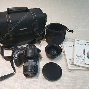 Finepix s9600 카메라 + 와이드렌즈 +가방 구성 판매