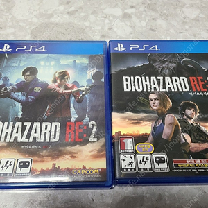 ps4 바이오하자드 re2,re3