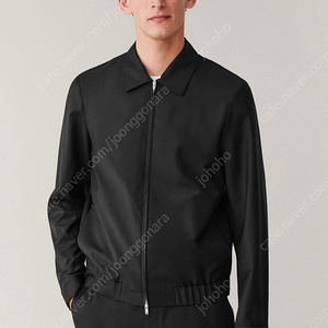 COS ZIP-UP WOOL JACKET