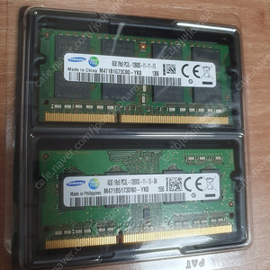 노트북램 삼성 ddr3 12800s 8g + 4g