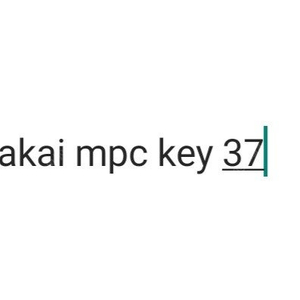 akai mpc key 37 구매원합니다.