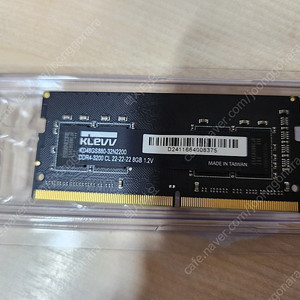 KLEVV DDR4 8GB 3200 sodimm 노트북용 램 팝니다