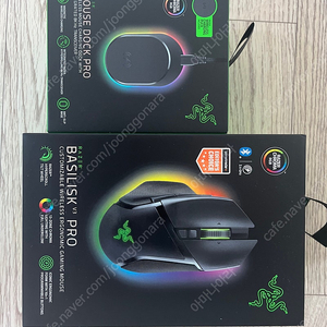 미개봉)Razer Basilisk V3 Pro 무선충전 팩 안전거래 가능