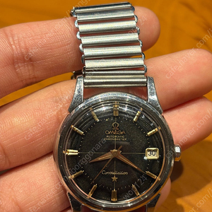 1960 Omega 오메가 컨스틸레이션 파이판 블랙