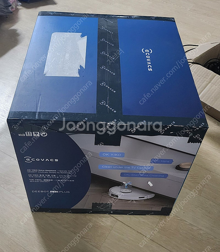 (새상품, 미개봉) 로봇청소기 에코백스 디봇 T10 플...--0