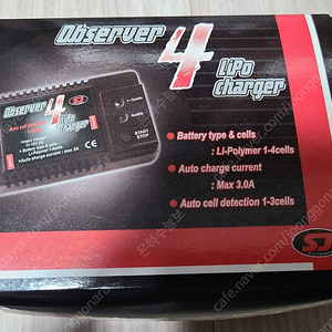 새제품 SJ Observer 4 Lipo Charger (옵서버 4 리튬폴리머 & 리튬이온 전용) RC 충전기 판매합니다.