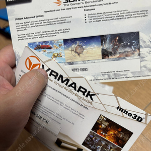 3dmark vrmark 코드 셋트로 팝니다