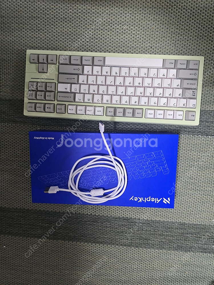 갤럭시80 알루미늄 커스텀키보드 (유선)--4