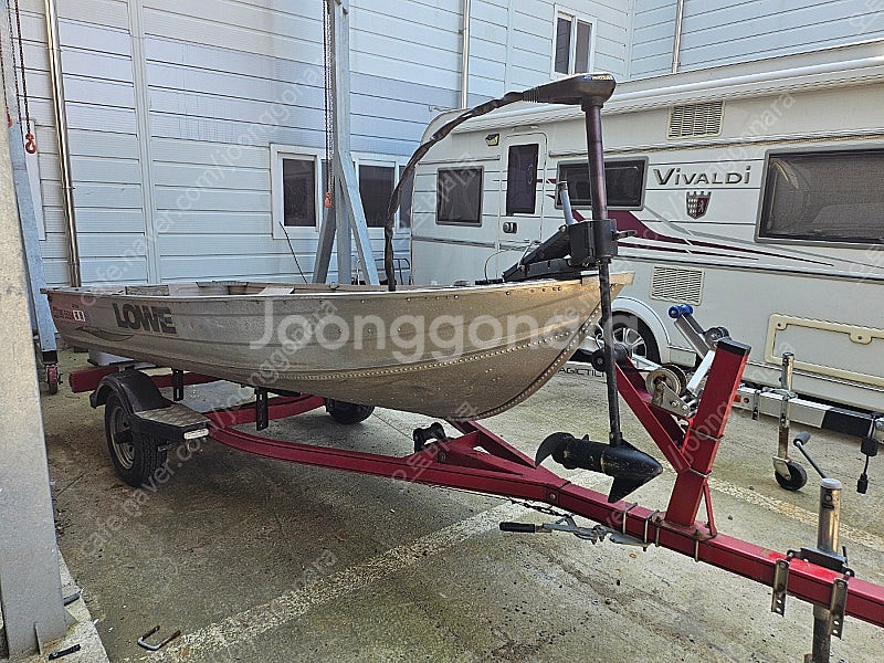 lowe v1256 알루미늄배스보트+도하츠9.8마력+무...--2