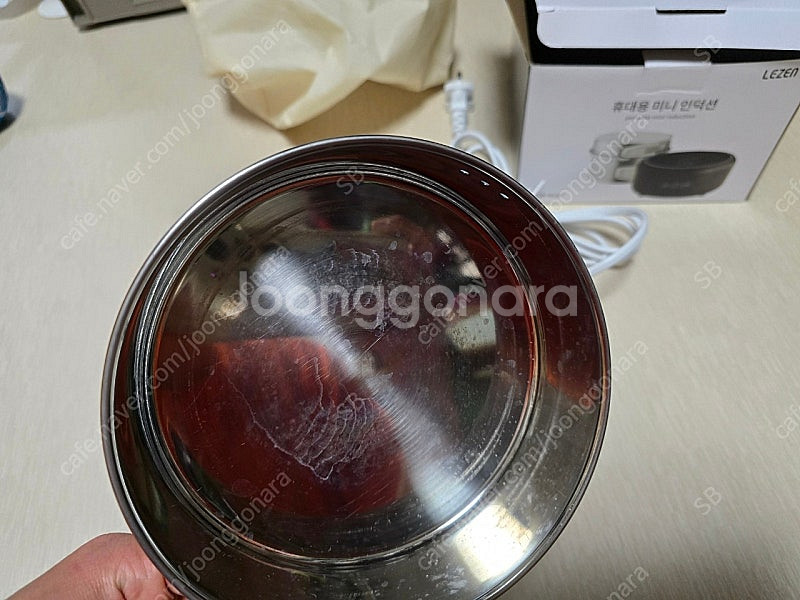 르젠 미니 휴대용 인덕션 여행용--2