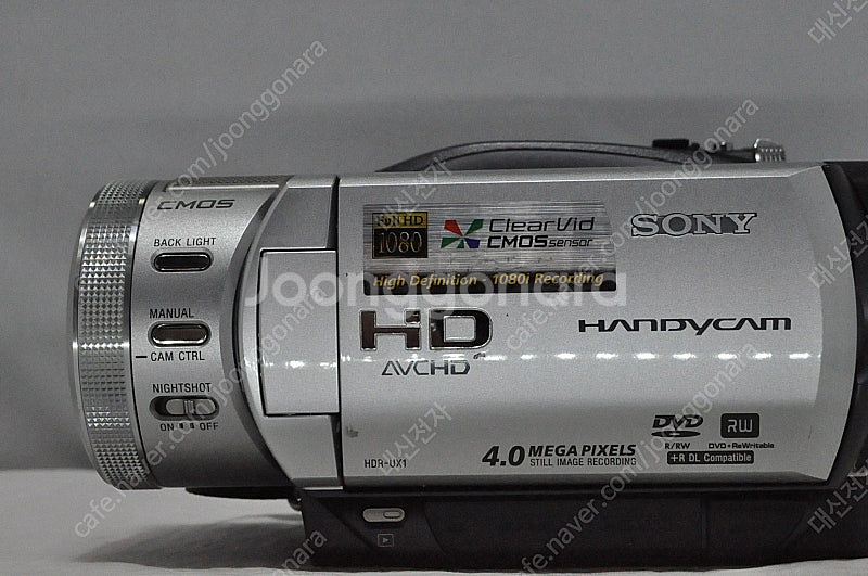 소니DVD캠코더HDR-UX1팝니다--2