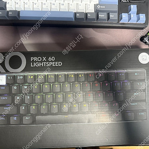 로지텍 G PRO X 60 LIGHTSPEED 리니어 블랙 키보드