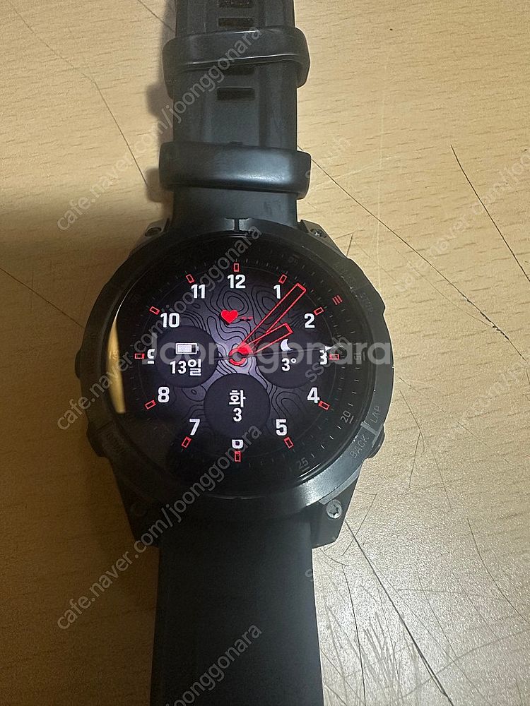 가민 epix gen2 블랙 티타늄 팝니다--4