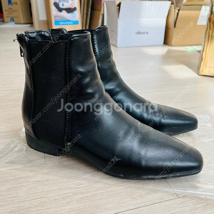 검정 부츠 230mm--0