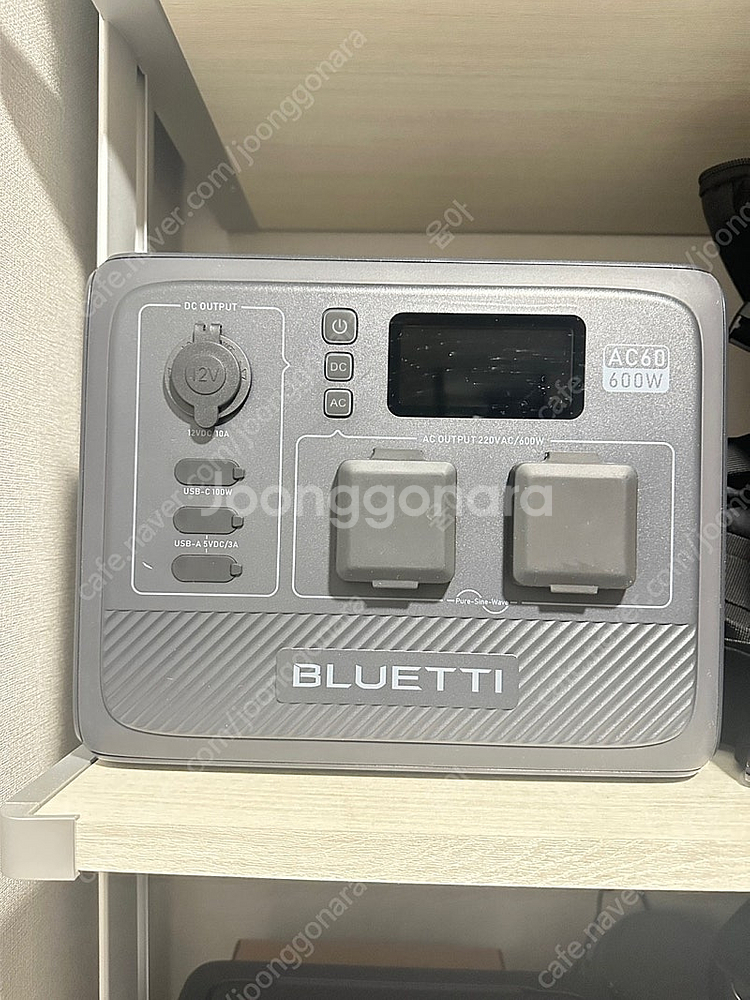 블루에티 ac60 600w 파워뱅크(거의사용안함)--0