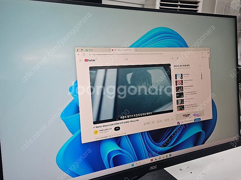 알파스캔 U32P2C 4K 32인치 모니터 팝니다.--0