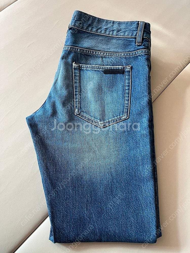프라다 PRADA 중청 슬림스트레이트 데님 31사이즈--1