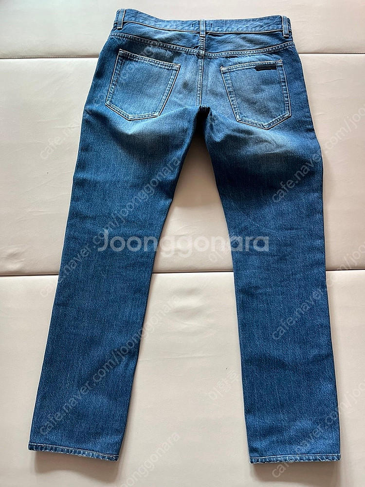 프라다 PRADA 중청 슬림스트레이트 데님 31사이즈--2