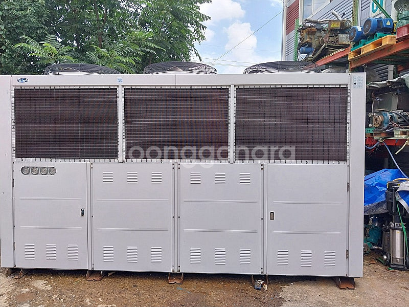 중고 공냉식 칠러냉각기 40마력입니다--0