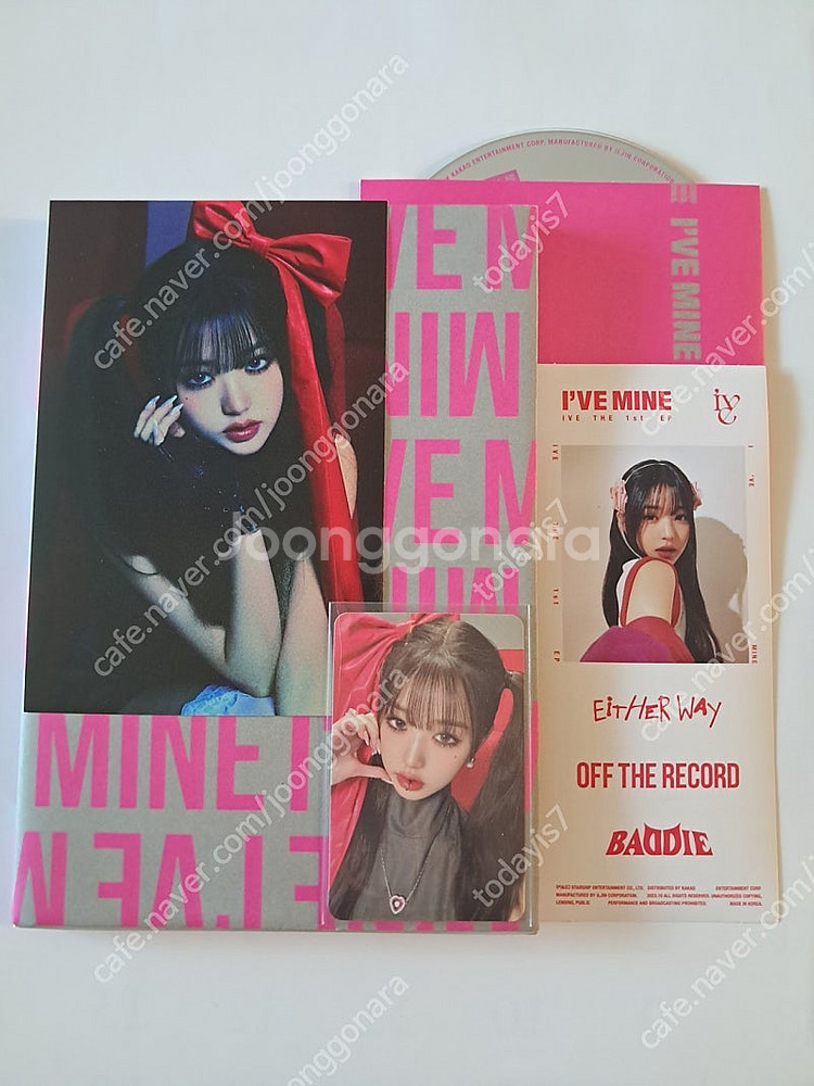 아이브 미니1집 앨범 MINE 마인 앨범 Baddie ...--0