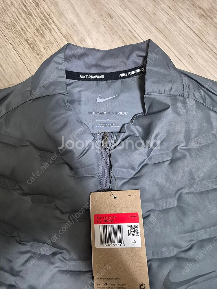 써마핏 ADV 리펠 남성 다운 러닝 베스트 100사이즈--1