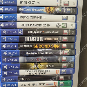 플스4 구작 게임 16장 일괄 팝니다 ps4