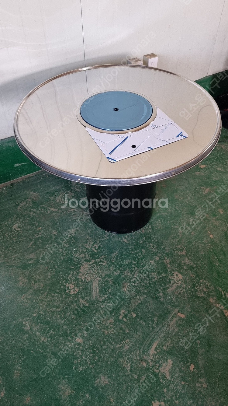 업소용 사각 스텐 스덴 테이블 깡통 드럼통 접다리 막숯...--9