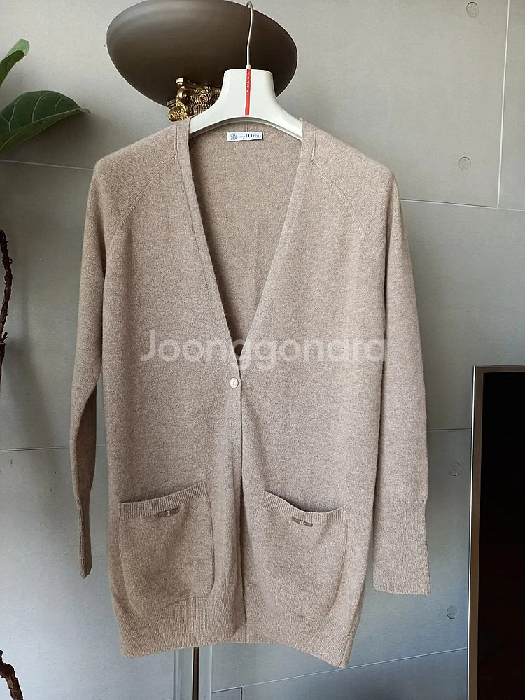 몽골산 캐시미어100% 니트 롱가디건 새제품--0