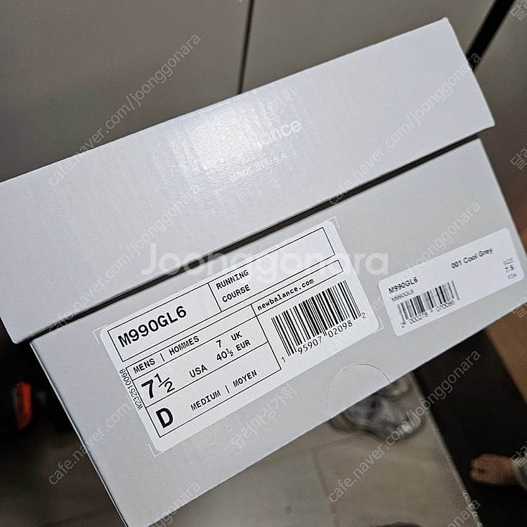 새상품 뉴발란스 M990GL6 990v6 255--1