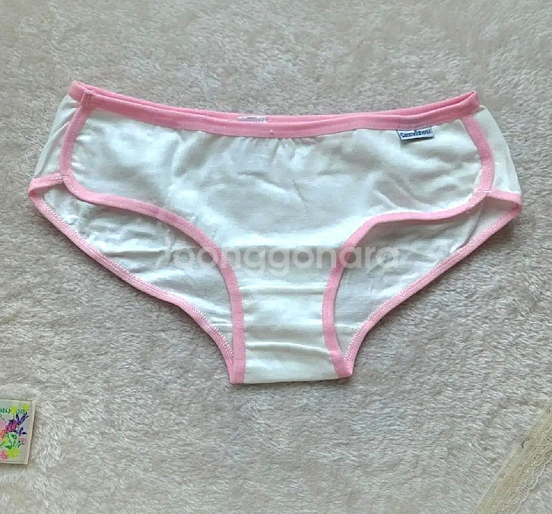 면스판 여성팬티90 5장 묶음 판매 면팬티 캐릭터팬티--1