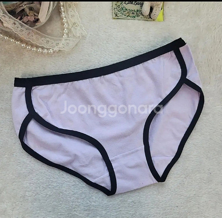 면스판 여성팬티90 5장 묶음 판매 면팬티 캐릭터팬티--2