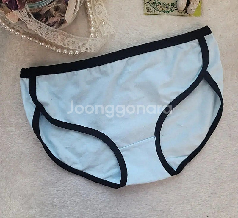 면스판 여성팬티90 5장 묶음 판매 면팬티 캐릭터팬티--3