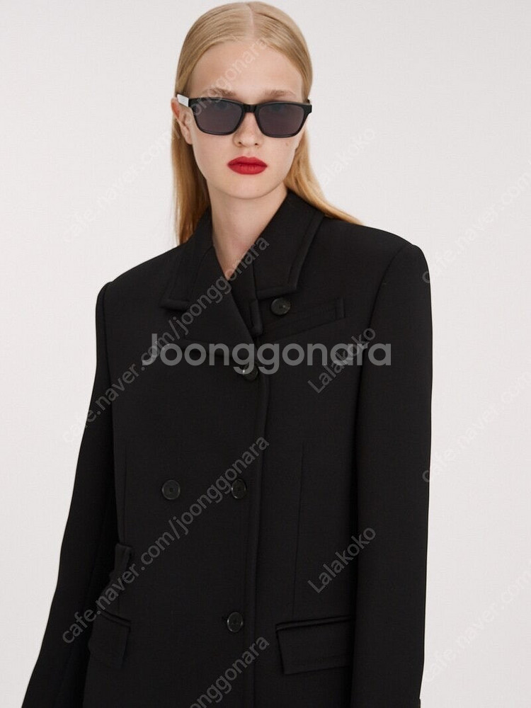 렉토 여성코트 네이비--3