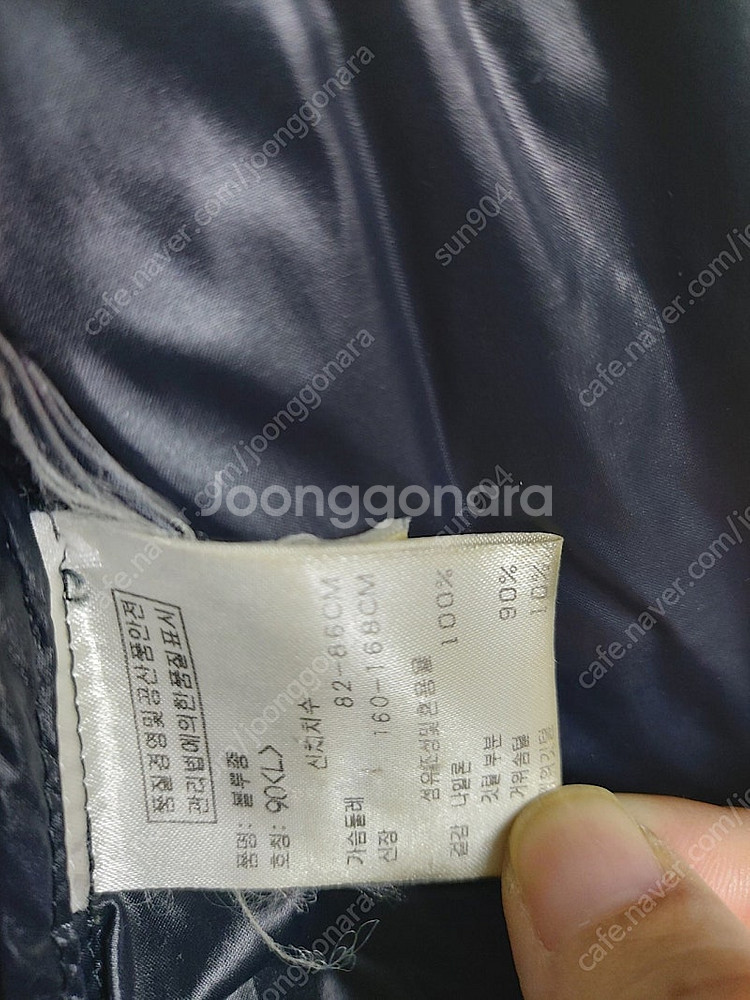 여성골프 캘러웨이구스다운숏패딩90사이즈55--5