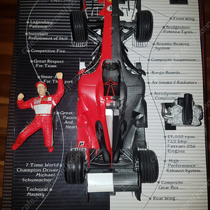 1:18 다이캐스트 Ferrari 248 F1 (2006) - Hot Wheels - M.Schumacher