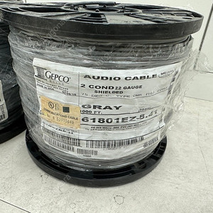 AUDIO CABLE (GEPCO/﻿61801EZ(305M)