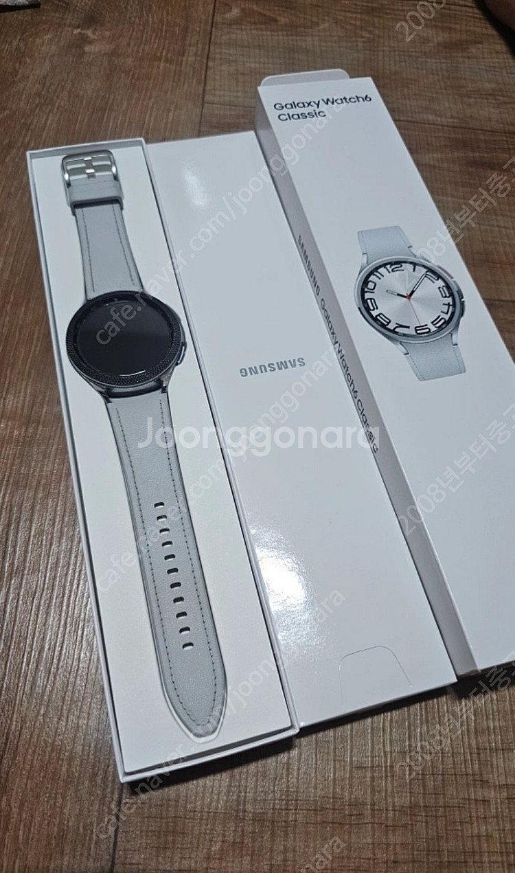 갤럭시워치6 클래식 47mm LTE GPS 버전 팝니다--2