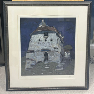 권옥연 판화 “언덕” (서울 성동구)