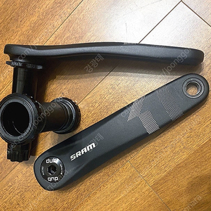 스램(sram) x1000 크랭크(175mm) & BB