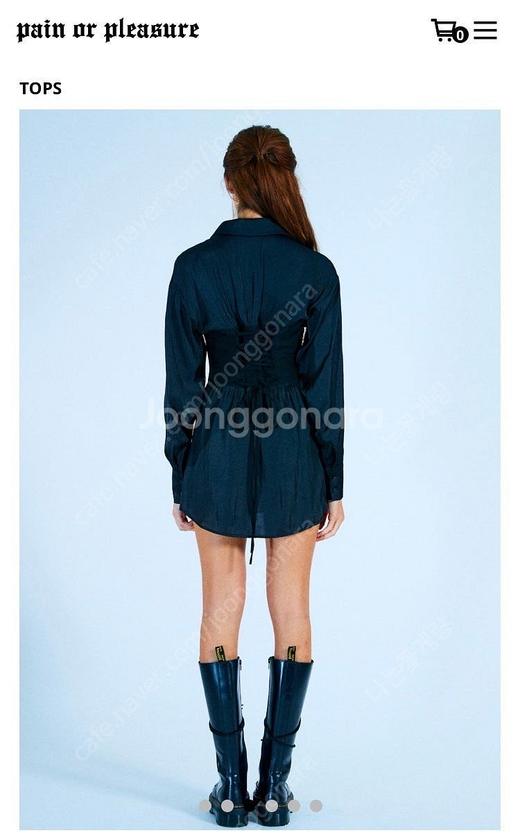 페인오어플레져 SEIREN BLOUSE 블라우스--1