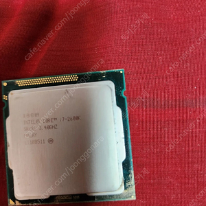 I7-2600k 1개 ddr3 4g 3장, ddr3 8G 1장 판매