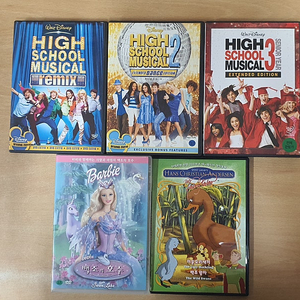 Little Bear DVD, High School Musical, 백조의 호수, 미운오리새끼 DVD