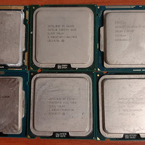 q6600 i7-870 e2140 e5400 g1850 g2020